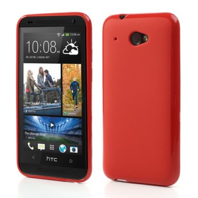 „Jelly Case“ HTC Desire 601 raudonas dėklas / Priedai.lt