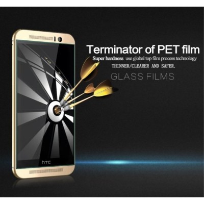 HTC One M9 „Nillkin“ H Tempered Glass sustiprintos apsaugos apsauginis ekrano stiklas 0.33 mm / Priedai.lt