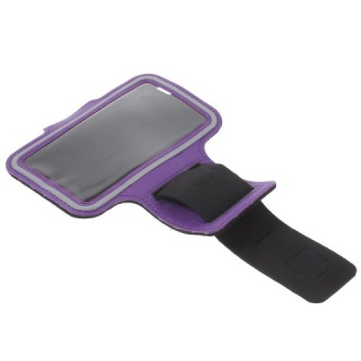 Dėklas sportui (raištis ant rankos) - violetinis, universalus (L dydis) / Priedai.lt