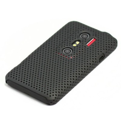 Tinklelio formos HTC Evo 3D juodas dėklas / Priedai.lt