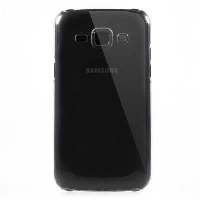 Samsung Galaxy J1 plastikinis skaidrus (permatomas) dėklas - nugarėlė / Priedai.lt