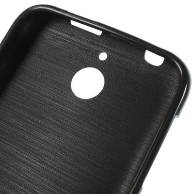 HTC Desire 510 kieto silikono TPU juodas dėklas - nugarėlė / Priedai.lt