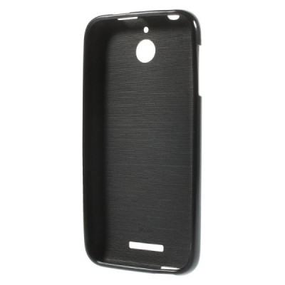 HTC Desire 510 kieto silikono TPU juodas dėklas - nugarėlė / Priedai.lt
