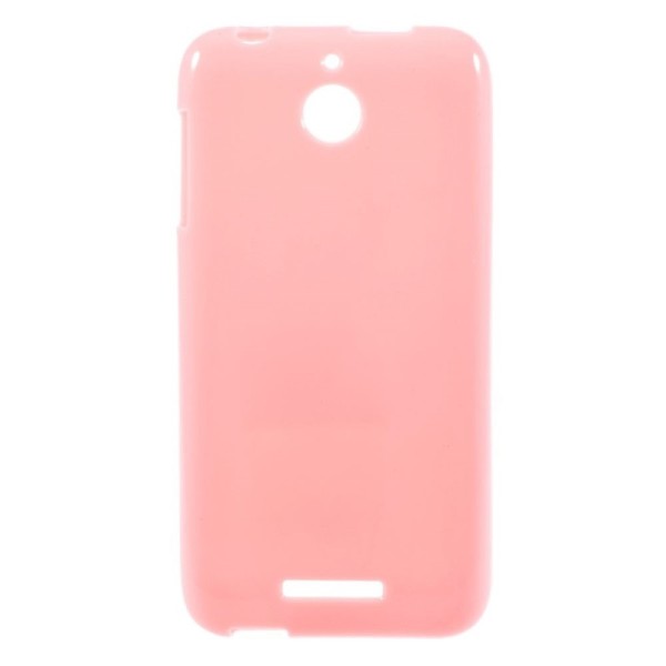 Kõva silikoon (TPU) kaaned - roosa (Desire 510)