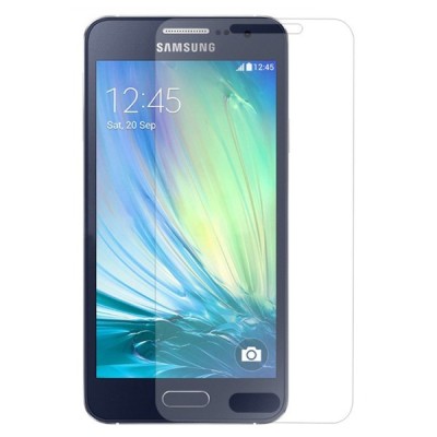 Samsung Galaxy A3 2015 (A300F) Premium Tempered Glass sustiprintos apsaugos apsauginis ekrano stiklas 0.25 mm / Priedai.lt