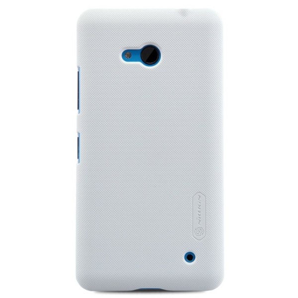 „Nillkin“ Frosted Shield kaaned - valge + ekraani kaitse (Lumia 640)