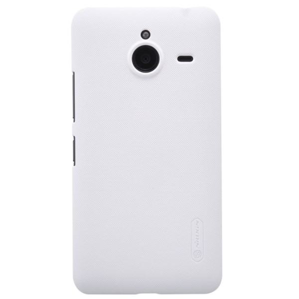 „Nillkin“ Frosted Shield kaaned - valge + ekraani kaitse (Lumia 640 XL)