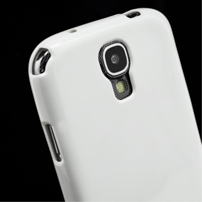 Samsung Galaxy S4 baltas Mercury kieto silikono (TPU) dėklas / Priedai.lt