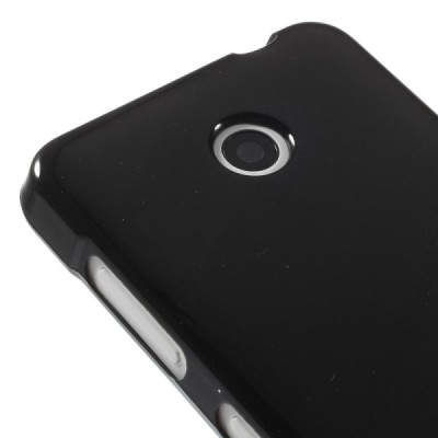 Nokia Lumia 630 (635) juodas Mercury kieto silikono (TPU) dėklas / Priedai.lt