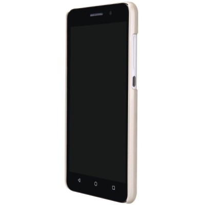 Huawei Honor 4X Nillkin Frosted Shield auksinis plastikinis dėklas + apsauginė ekrano plėvelė / Priedai.lt
