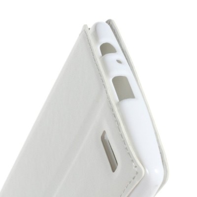 Roar Noble atverčiamas LG G4 H815 baltas odinis dėklas / Priedai.lt