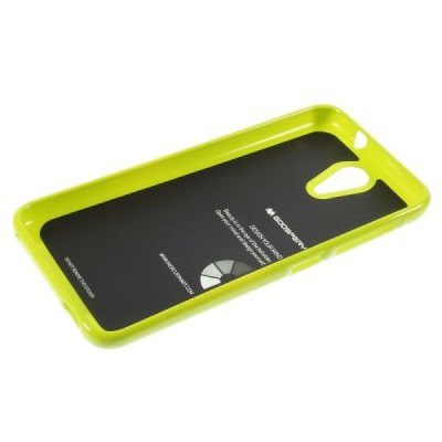 HTC Desire 620 žalias Mercury kieto silikono (TPU) dėklas / Priedai.lt