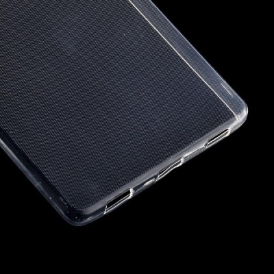 Huawei P8 skaidrus (permatomas) kieto silikono TPU ploniausias pasaulyje bespalvis dėklas / Priedai.lt