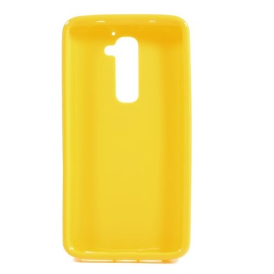„Jelly Case“ geltonas LG G2 dėklas (dėkliukas) / Priedai.lt
