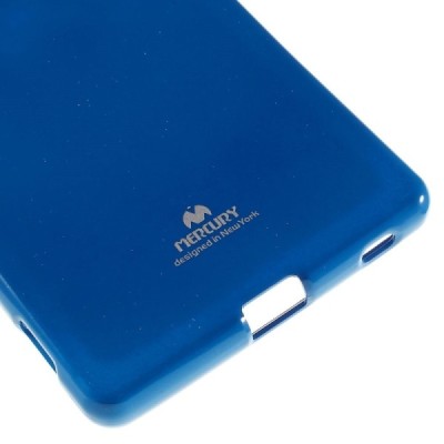 Sony Xperia Z3+ Plius tamsiai mėlynas Mercury kieto silikono (TPU) dėklas / Priedai.lt