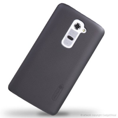 „Nillkin“ Super Frosted juodas LG G2 dėklas (dėkliukas) / Priedai.lt