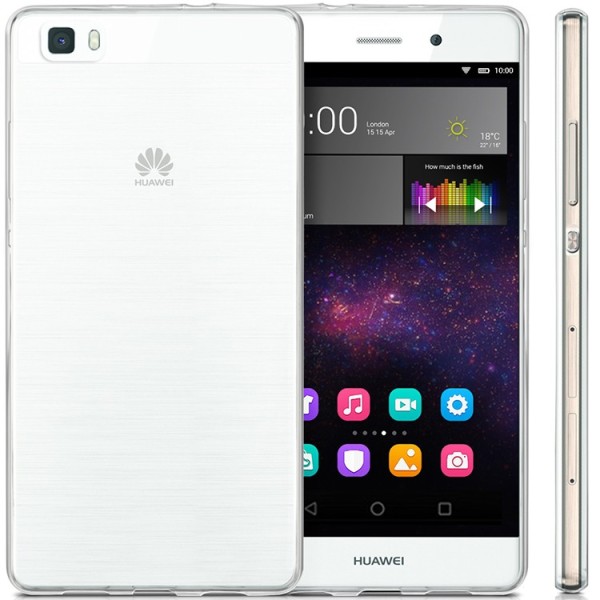 Kõige õhem TPU kaaned - läbipaistev (P8 Lite)