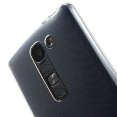 LG Spirit 4G LTE skaidrus (permatomas) kieto silikono TPU ploniausias pasaulyje bespalvis dėklas / Priedai.lt