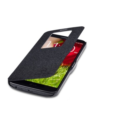 „Nillkin“ Fresh Series juodas LG G2 dėklas (dėkliukas) / Priedai.lt