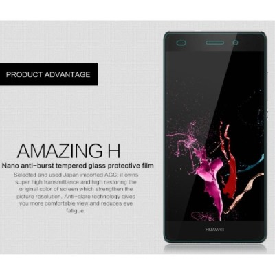 Huawei P8 Lite „Nillkin“ H Tempered Glass sustiprintos apsaugos apsauginis ekrano stiklas 0.33 mm / Priedai.lt