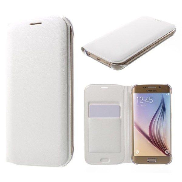 „Smart Wallet“ tahke kaaned - valge (Galaxy S6 Edge)