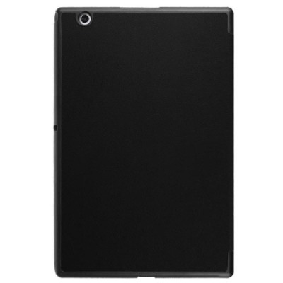 Sony Xperia Tablet Z4 atverčiamas juodas odinis dėklas - knygutė / Priedai.lt