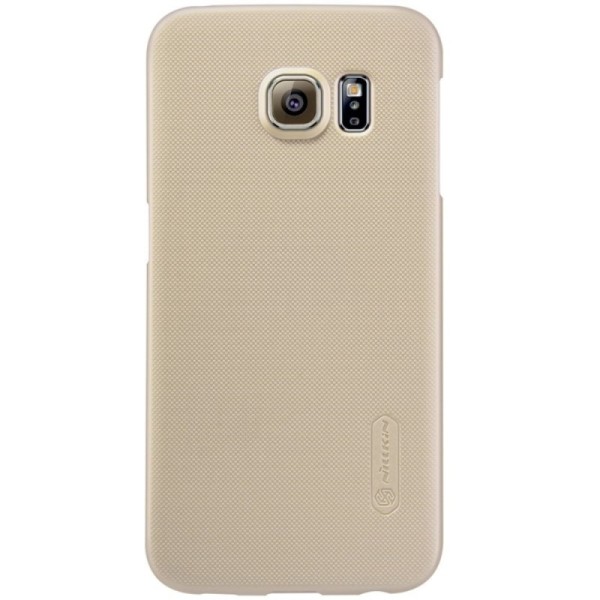 „Nillkin“ Frosted Shield kaaned - kuldne + ekraani kaitse (Galaxy S6 Edge)