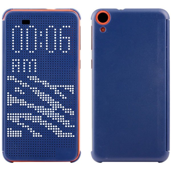 Pööratav „Dot View“ kaaned - sinine (Desire 820)