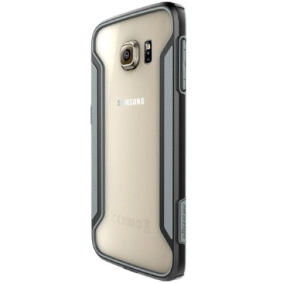 Samsung Galaxy S6 Edge Nillkin Slim rėmelis (kraštų apvadas, bamperis) - juodas / Priedai.lt