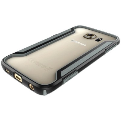 Samsung Galaxy S6 Edge Nillkin Slim rėmelis (kraštų apvadas, bamperis) - juodas / Priedai.lt