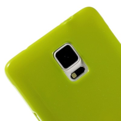 Samsung Galaxy Note 4 N910 Mercury žalias kieto silikono tpu dėklas - nugarėlė / Priedai.lt