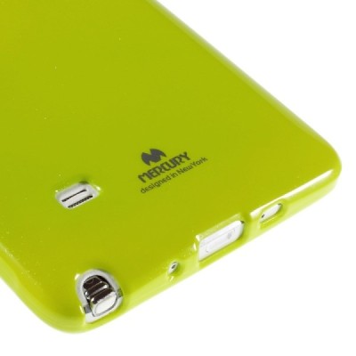 Samsung Galaxy Note 4 N910 Mercury žalias kieto silikono tpu dėklas - nugarėlė / Priedai.lt