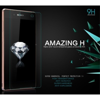 Sony Xperia Z3+ „Nillkin“ H Tempered Glass sustiprintos apsaugos apsauginis ekrano stiklas 0.33 mm / Priedai.lt