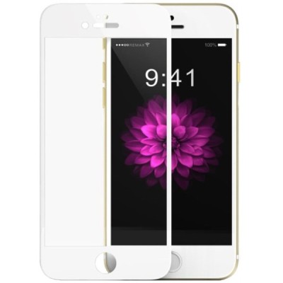 Apple iPhone 6 Plus „Devia“ 9H Tempered Glass sustiprintos apsaugos baltas apsauginis ekrano stiklas 0.33 mm / Priedai.lt
