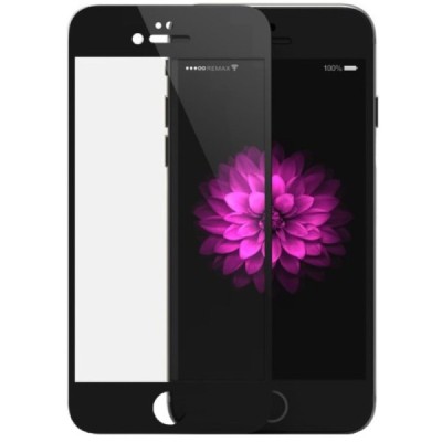 Apple iPhone 6 Plus „Devia“ 9H Tempered Glass sustiprintos apsaugos juodas apsauginis ekrano stiklas 0.33 mm / Priedai.lt