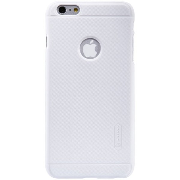 „Nillkin“ Frosted Shield kaaned - valge + ekraani kaitse (iPhone 6 Plus / 6s Plus)