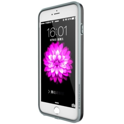 Apple iPhone 6 Plus (6s Plus) Nillkin Slim rėmelis (kraštų apvadas, bamperis) - juodas / Priedai.lt
