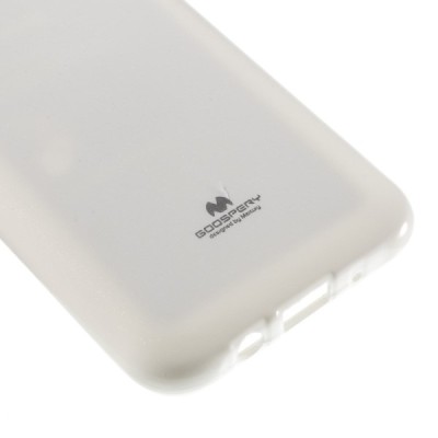 Samsung Galaxy J5 Mercury baltas kieto silikono tpu dėklas - nugarėlė / Priedai.lt