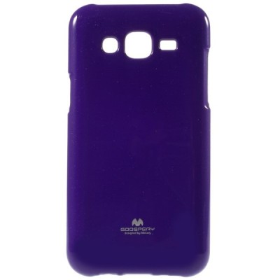 Samsung Galaxy J5 Mercury violetinis kieto silikono tpu dėklas - nugarėlė / Priedai.lt