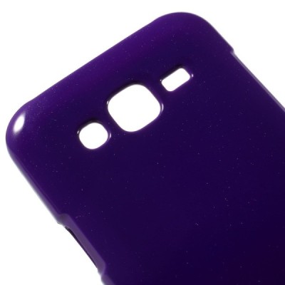 Samsung Galaxy J5 Mercury violetinis kieto silikono tpu dėklas - nugarėlė / Priedai.lt