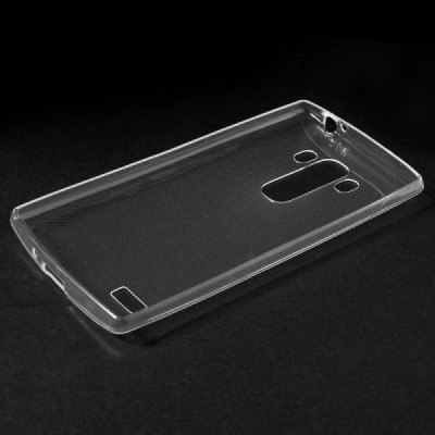 LG G4s (H735) skaidrus (permatomas) kieto silikono TPU ploniausias pasaulyje bespalvis dėklas / Priedai.lt