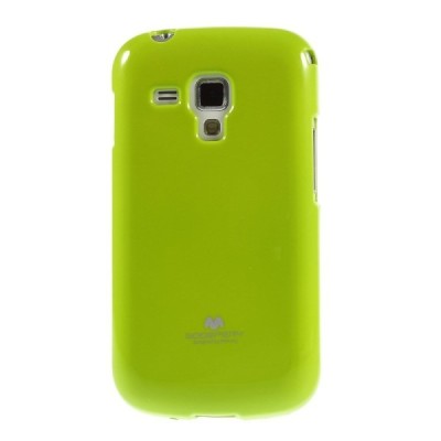 Samsung Galaxy S Duos 2 S7582, S Duos S7562, Trend S7560, Trend Plus S7580 žalias Mercury kieto silikono (TPU) dėklas / Priedai.