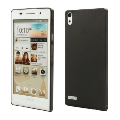Ploniausias pasaulyje juodas Huawei Ascend P6 dėklas (dėkliukas) / Priedai.lt