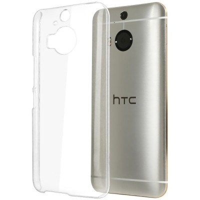 HTC One M9+ Plus plastikinis skaidrus (permatomas) dėklas - nugarėlė / Priedai.lt
