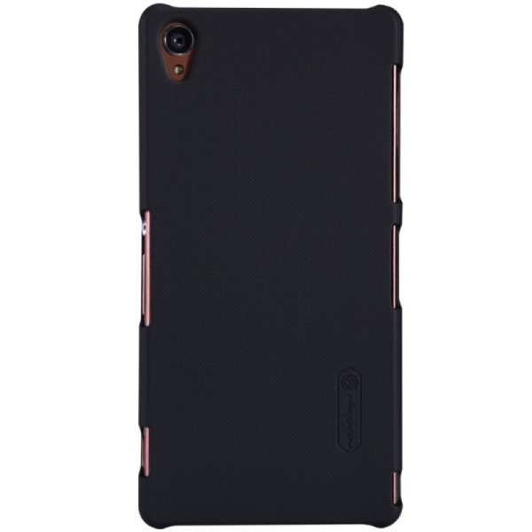 „Nillkin“ Frosted Shield kaaned - must + ekraani kaitse (Xperia Z3)