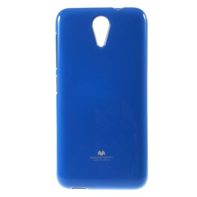 HTC Desire 620 mėlynas Mercury kieto silikono (TPU) dėklas / Priedai.lt