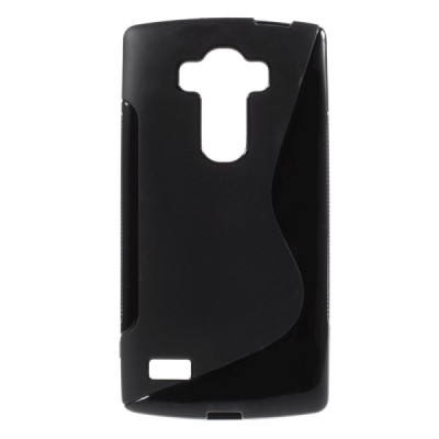 LG G4s kieto silikono TPU juodas dėklas - nugarėlė / Priedai.lt