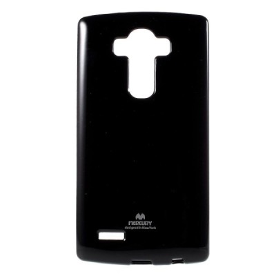 LG G4 (H815) juodas Mercury kieto silikono (TPU) dėklas / Priedai.lt