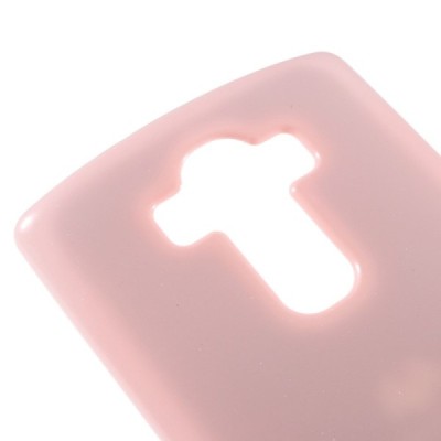 LG G4 (H815) šviesiai rožinis Mercury kieto silikono (TPU) dėklas / Priedai.lt