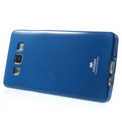 Samsung Galaxy A5 tamsiai mėlynas Mercury kieto silikono (TPU) dėklas / Priedai.lt